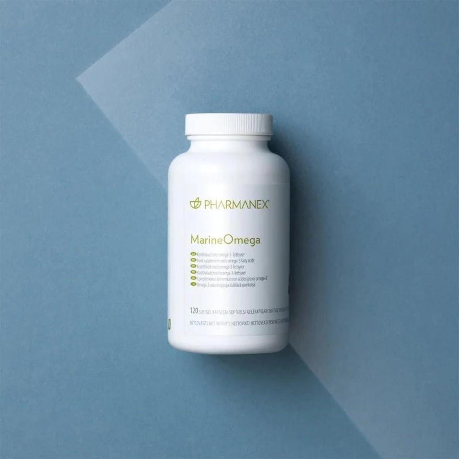 imageMarine Omega Omega3 Fatty Acids ampamp Krill Oil Supplement 1200mg DHA ampamp EPA per Serving 120 Softgels Supports Heart Brain Joint ampamp Overall Health