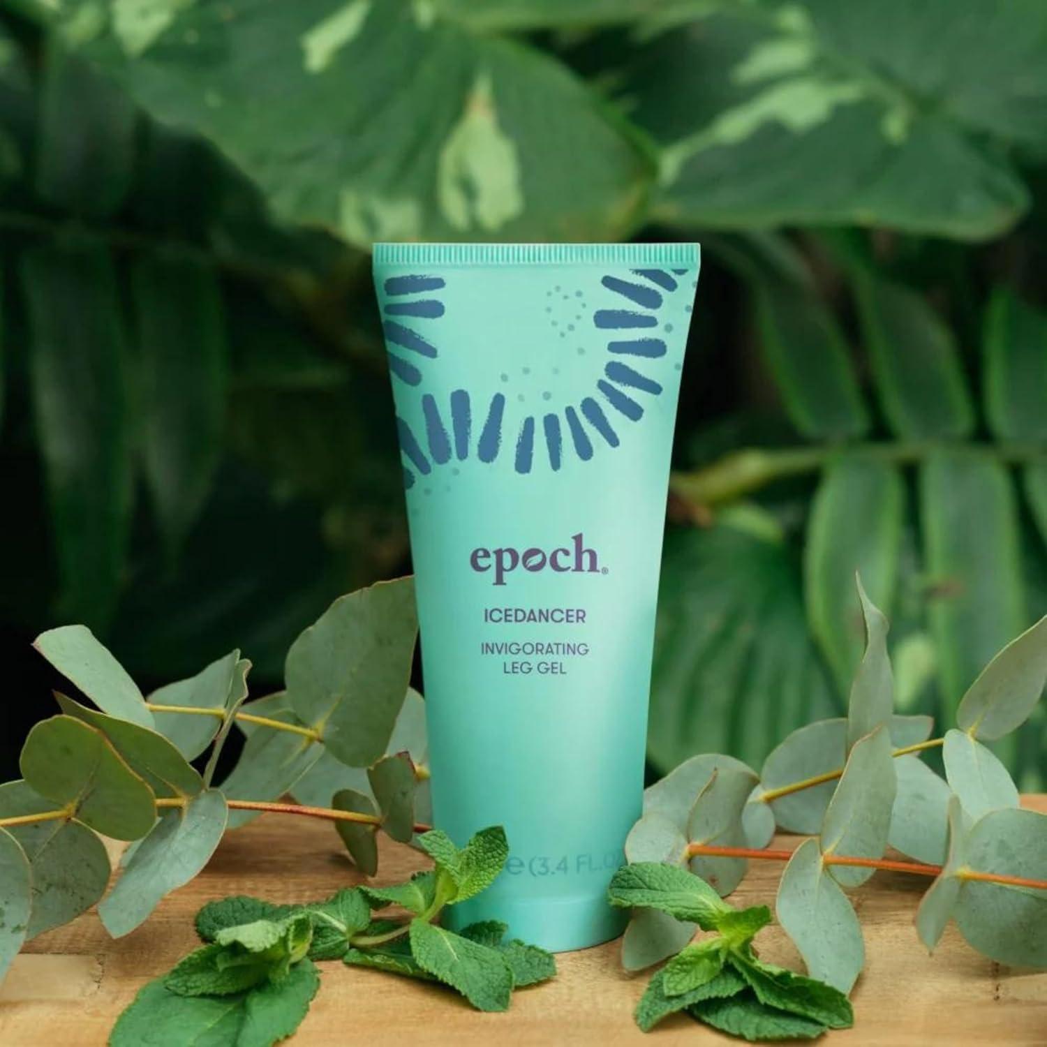 imageNu Skin Epoch Ice Dancer  Invigorating Leg Gel  Natural Wild Mint Horse Chestnut and Refreshing Oils  AlcoholFree Ache Gel  Soothes Cools and Revives Tired Legs Health Support 100ml