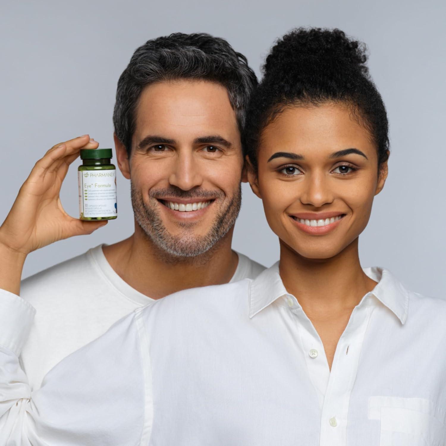 imageNu Skin Eye Formula Eye Support Dietary Supplement  Eye Health Formula Blue Light Defense Macula Protection  Complementary Nutrients for Clear Vision  Daily Eye Care 60 Capsules