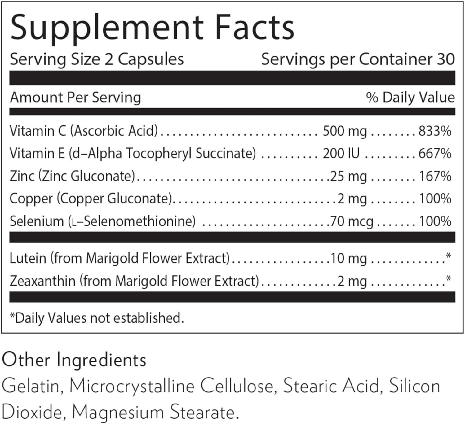 imageNu Skin Eye Formula Eye Support Dietary Supplement  Eye Health Formula Blue Light Defense Macula Protection  Complementary Nutrients for Clear Vision  Daily Eye Care 60 Capsules
