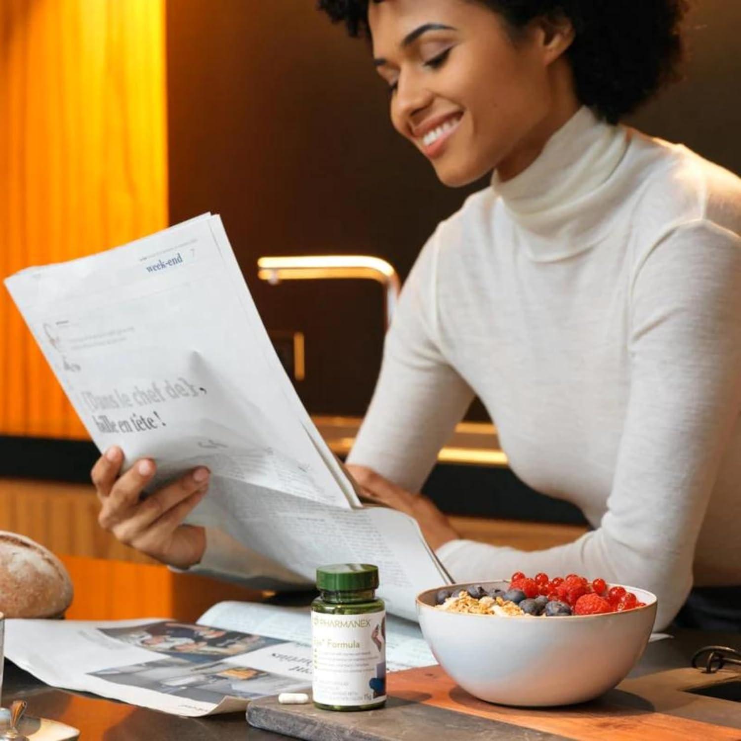 imageNu Skin Eye Formula Eye Support Dietary Supplement  Eye Health Formula Blue Light Defense Macula Protection  Complementary Nutrients for Clear Vision  Daily Eye Care 60 Capsules