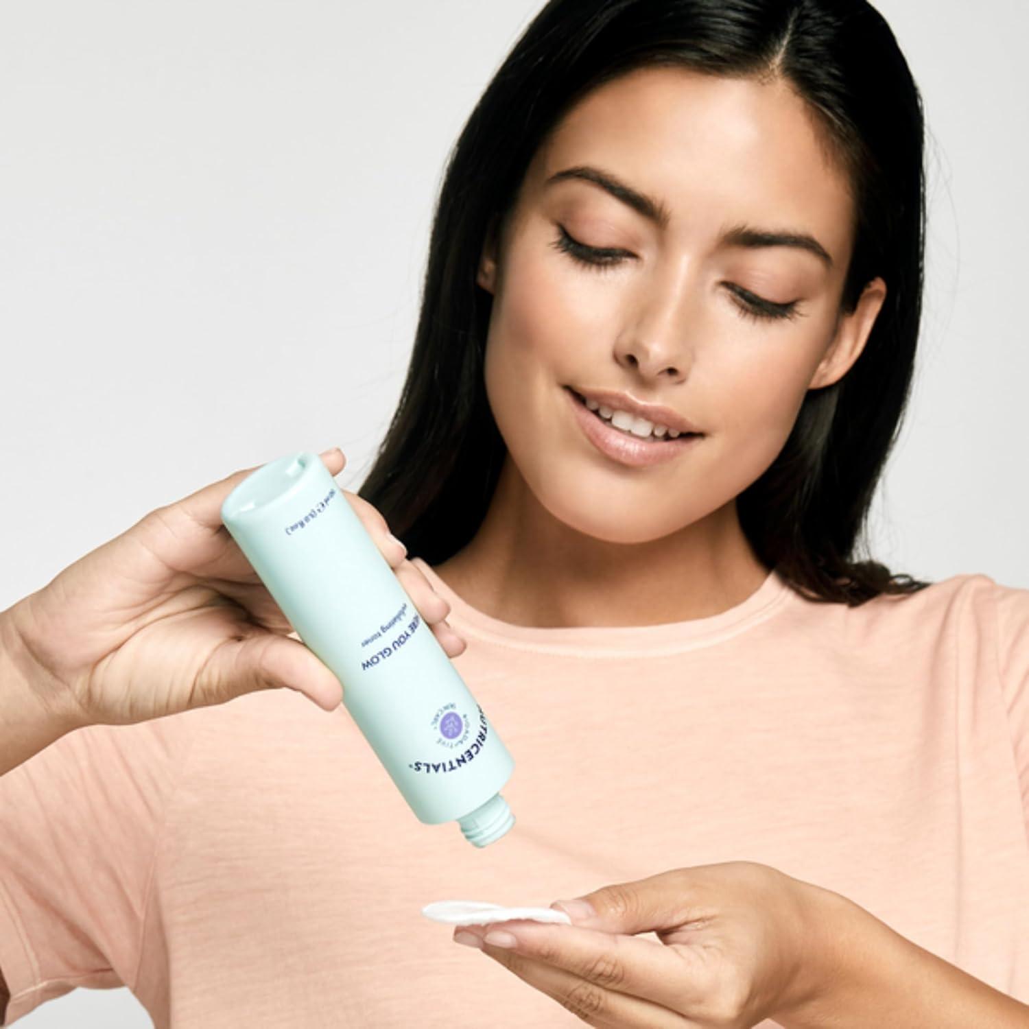 imageNu Skin Here You Glow Face Exfoliator Toner  Toner for face with Water Salicylic Acid Glycolic Acid ampamp Hydroxy Acid Blend  Unclog Pores Prevent Acne Smooth ampamp Hydrate Your Skin  150 ml  1 Pack57 Fl Oz Pack of 2