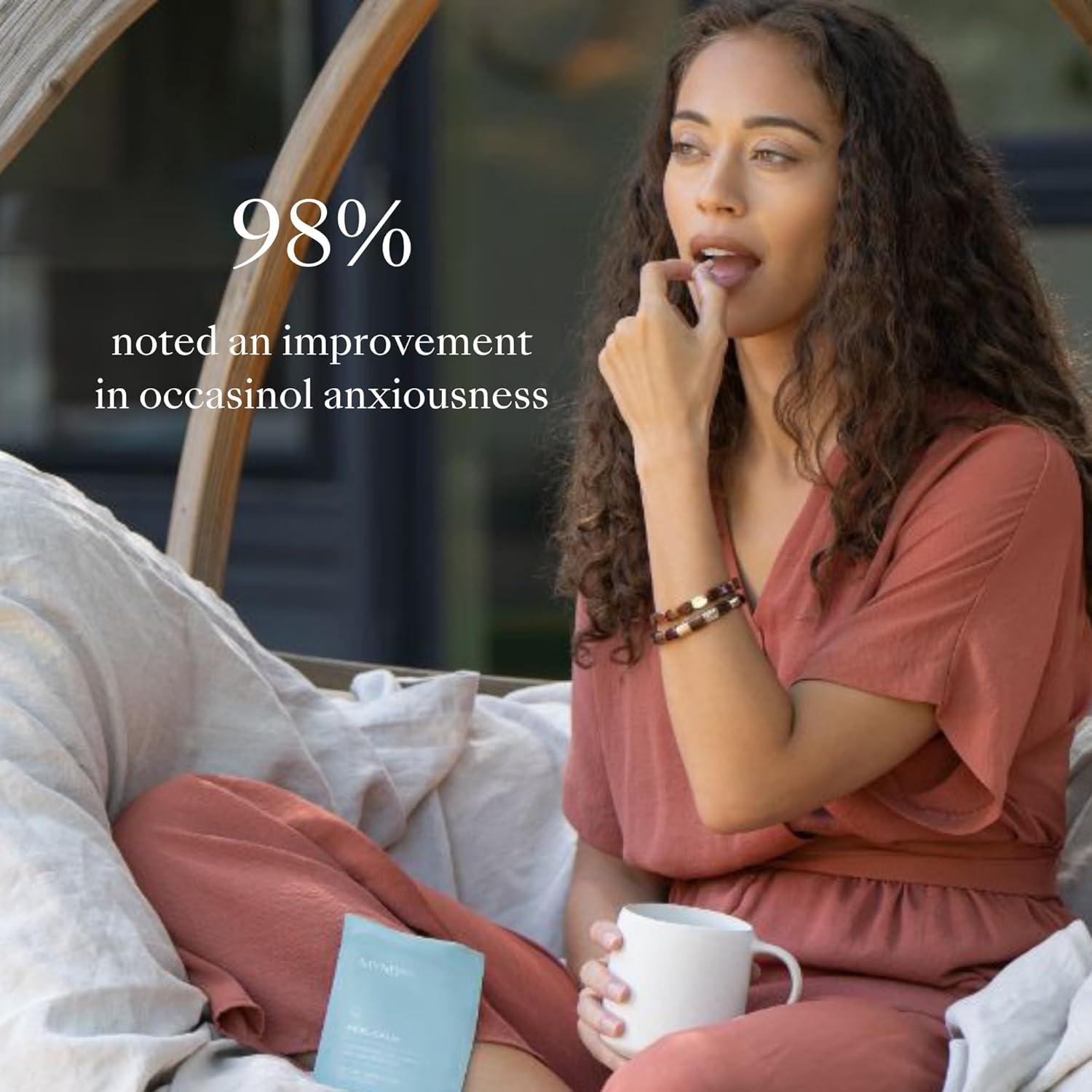 imageNu Skin MYND360 Feel Calm with LTheanine  60 Capsules  Supports Relaxation ampamp Calm Mindset  LTheanine 200mg Lemon Balm Leaf ampamp Magnolia Bark Extract  Calm Aid for Daily Wellness  Vegetarian