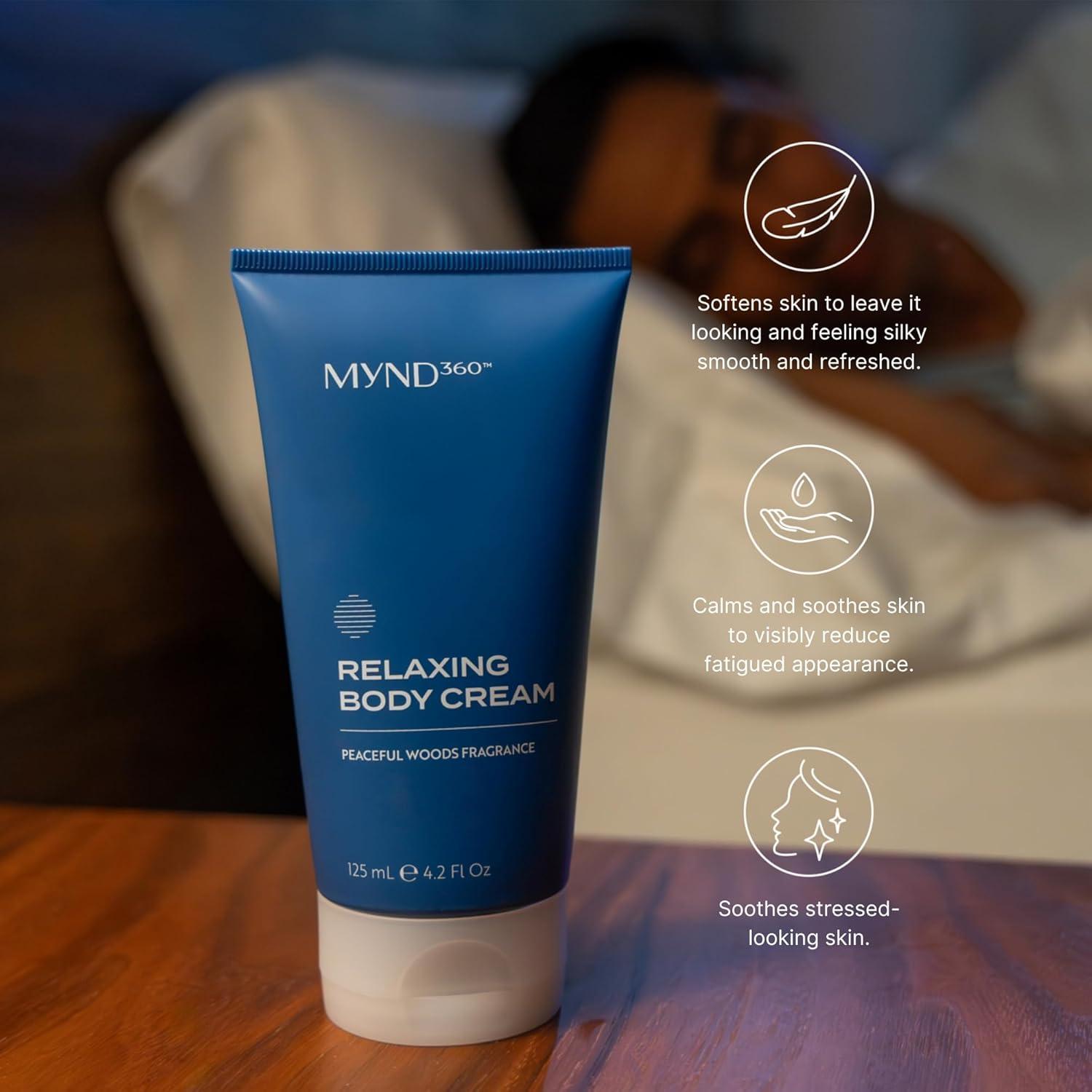 imageNu Skin MYND360 Relaxing Body Cream  42 fl oz  Lotion for Sleep ampamp Calm  Magnesium Calcium ampamp Water Infused Skin Care with Lotus Flowers  Soothing Skincare Moisturizer ampamp Lotion with Magnesium