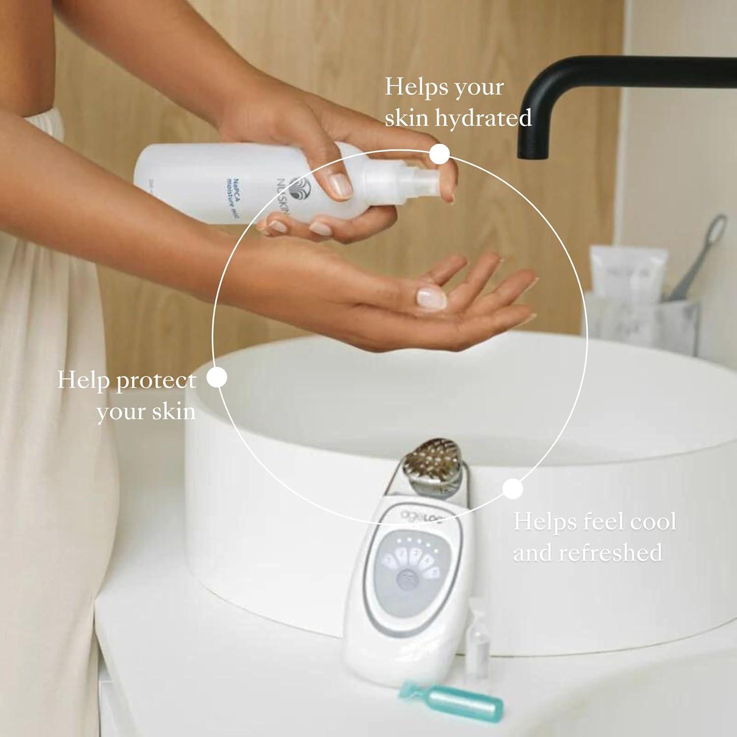 imageNu Skin NaPCA Moisture Mist  Revitalizing Moisturizer ampamp Cooling Mist with Hyaluronic Acid  Hydrating Spray for Face Body ampamp Hair  Sodium PCA for All Skin Types  8 oz  2 Pack8 Ounce Pack of 1