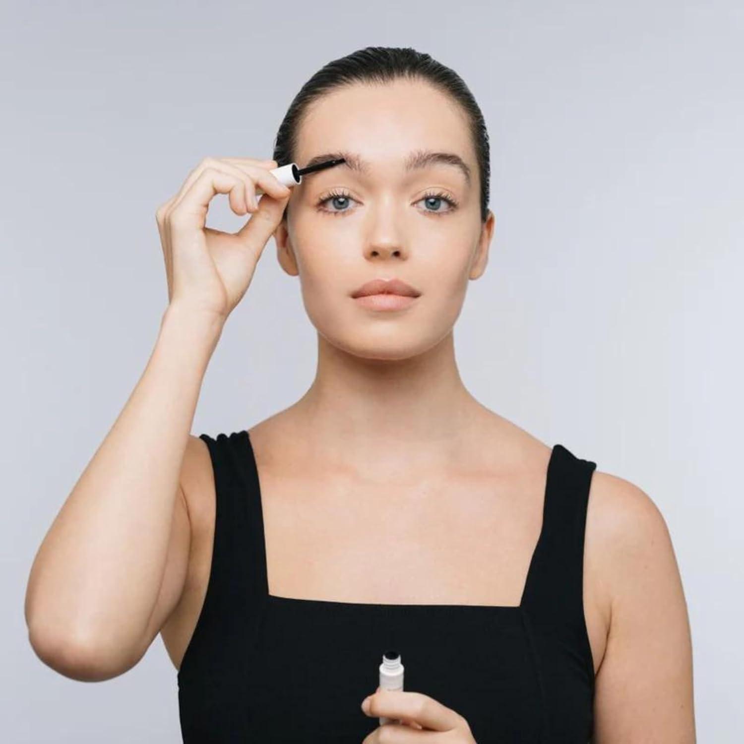 imageNu Skin Nu Colour Lash  Brow Serum  Brow a and Lash Care Serum Clean Formula  Longer Thicker and Fuller Lashes and Brows Brow and Lash Enhancement Morning and Evening Application 5 ml