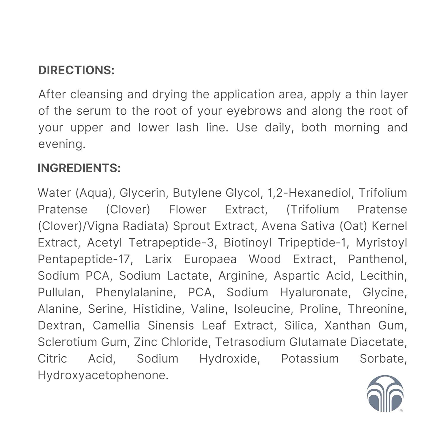 imageNu Skin Nu Colour Lash  Brow Serum  Brow a and Lash Care Serum Clean Formula  Longer Thicker and Fuller Lashes and Brows Brow and Lash Enhancement Morning and Evening Application 5 ml