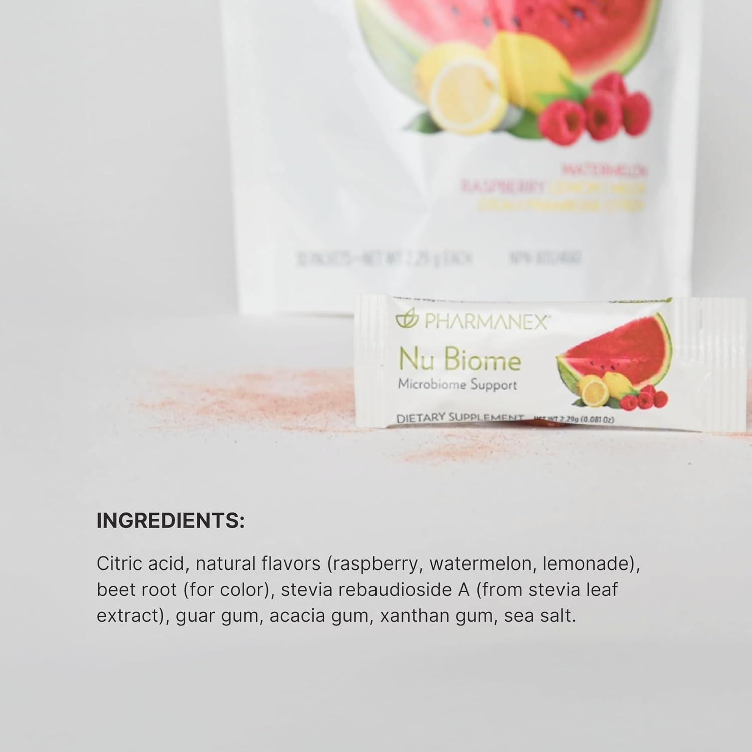 imageNu Skin Pharmanex Nu Biome  Gut ampamp Immune Health Supplement  Supports Digestive Balance ampamp Energy  Prebiotic ampamp Antioxidant Formula  30 Packets