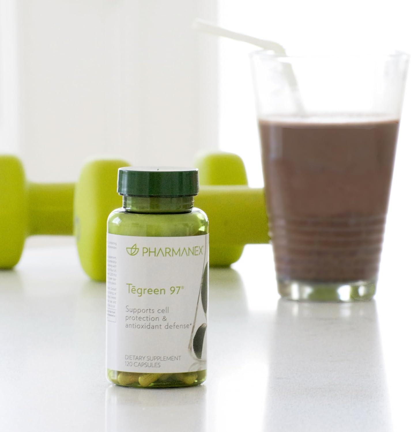 imageNu Skin Pharmanex Tegreen 97 Cell Protection  120 Count  Antioxidant Support for Healthy Cell Function  Proprietary Green Tea Extract