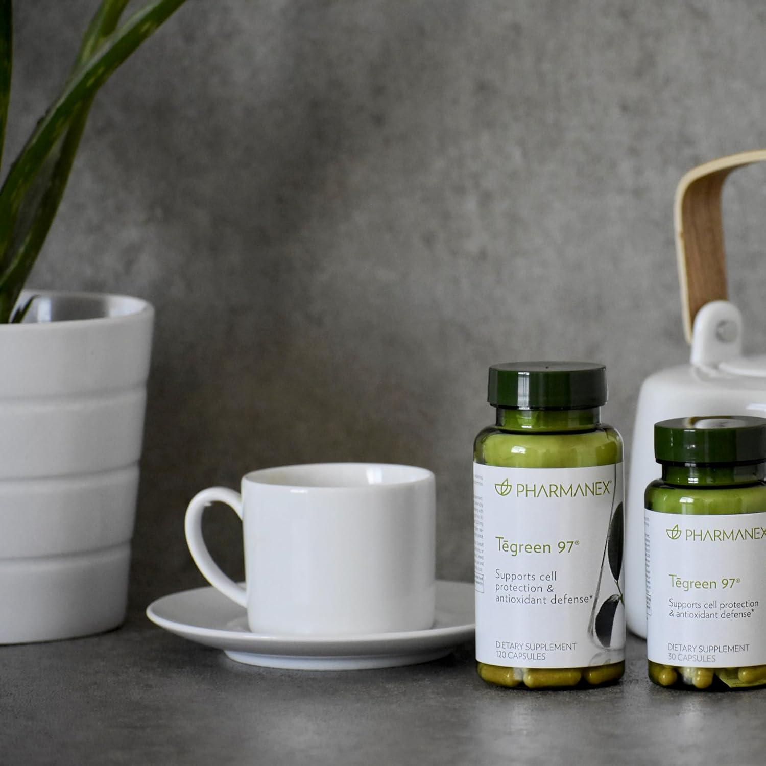 imageNu Skin Pharmanex Tegreen 97 Cell Protection  120 Count  Antioxidant Support for Healthy Cell Function  Proprietary Green Tea Extract