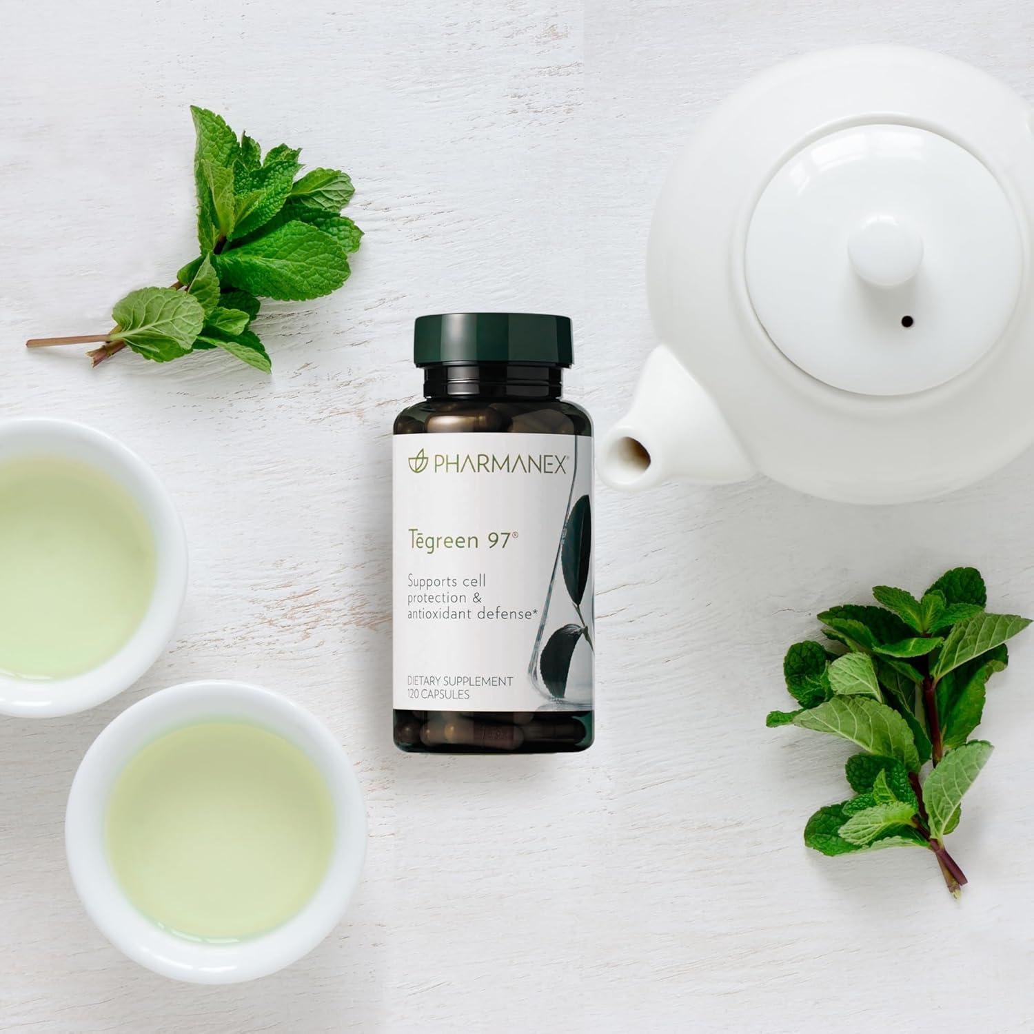 imageNu Skin Pharmanex Tegreen 97 Cell Protection  120 Count  Antioxidant Support for Healthy Cell Function  Proprietary Green Tea Extract