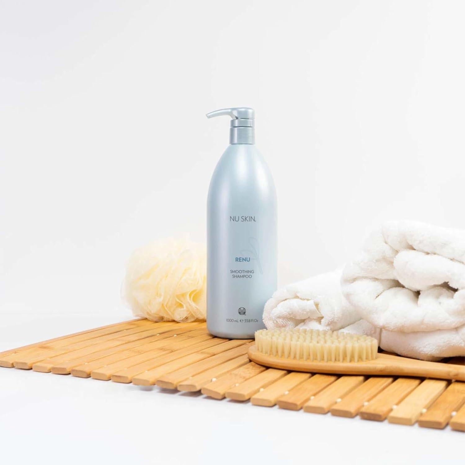 imageNu Skin ReNu Smoothing Shampoo  SulfateFree  Color Safe  ParabenFree Shampoo for Dry Hair and Frizz Control  Enriched with Panthenol for Soft Hair  Self Care Hair Products  338 floz