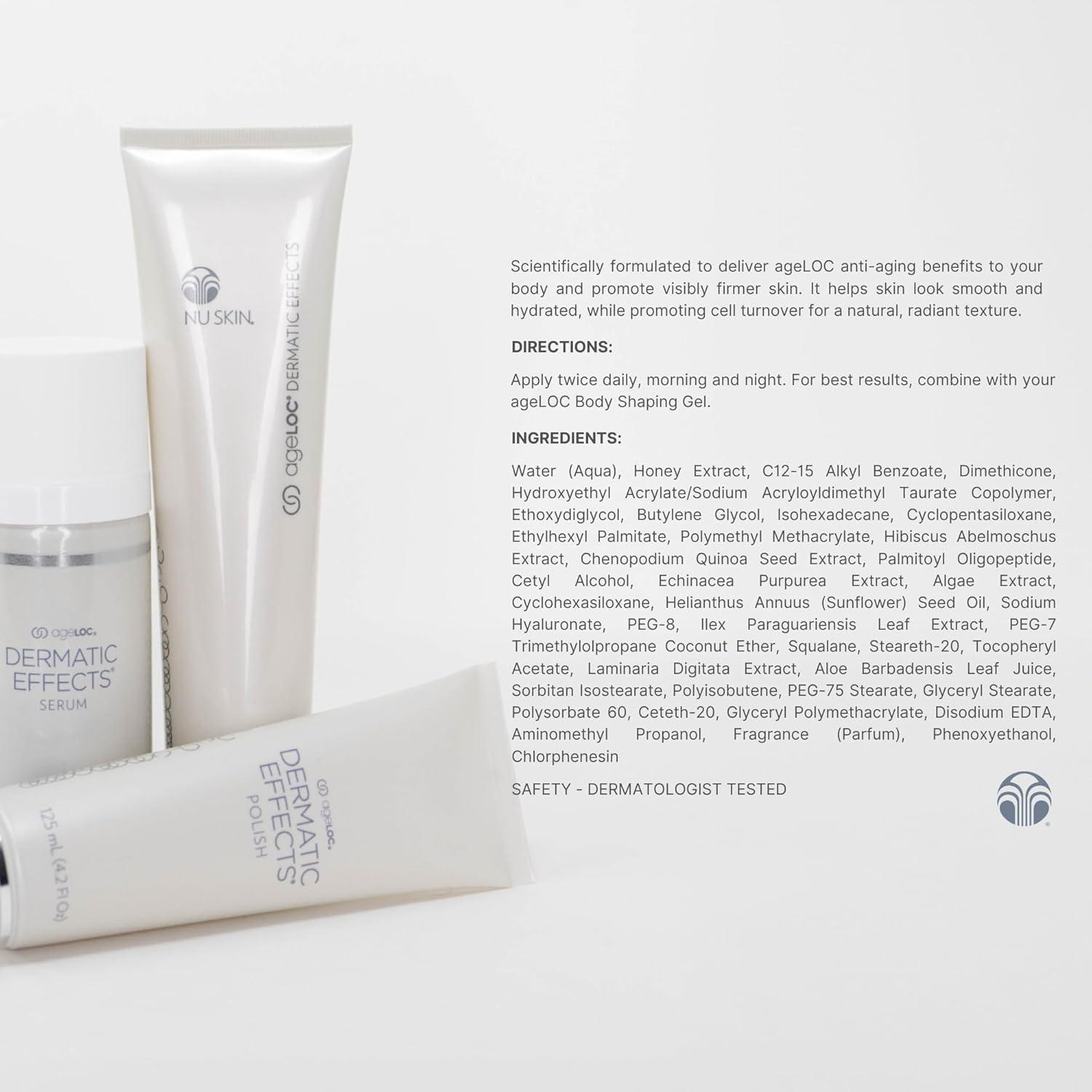 imageNu Skin ageLOC Dermatic Effects Body Contouring Lotion  Scientifically Formulated to Deliver ageLOC AntiAging Benefits for Visibly Firmer Hydrated Skin  1 Pack5 Fl Oz Pack of 2