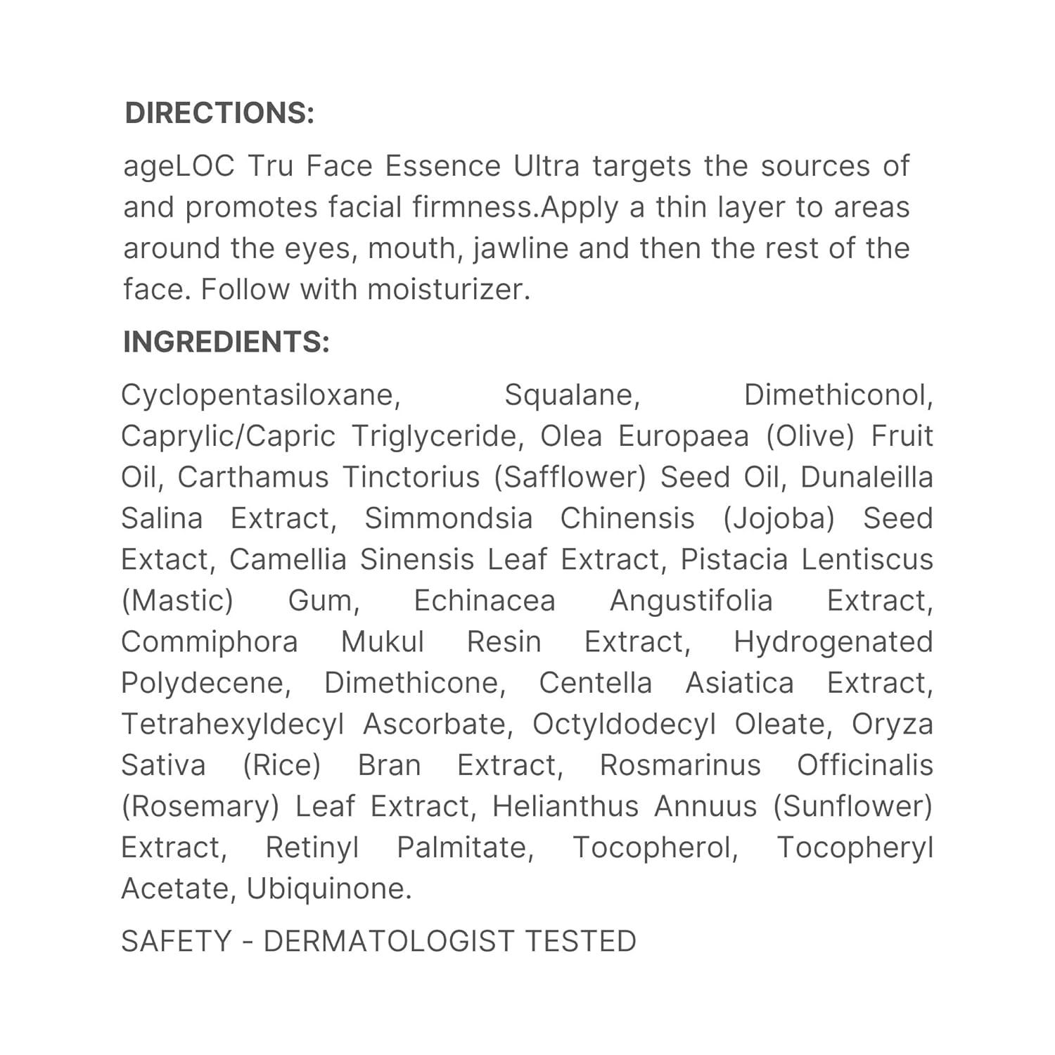 imageNu Skin ageLOC Tru Face Essence Ultra  Skincare Serum to Support Contoured ampamp Youthful Appearance  60 Convenient Capsules for Instant Firming Skin Tightening ampamp Contour Enhancement