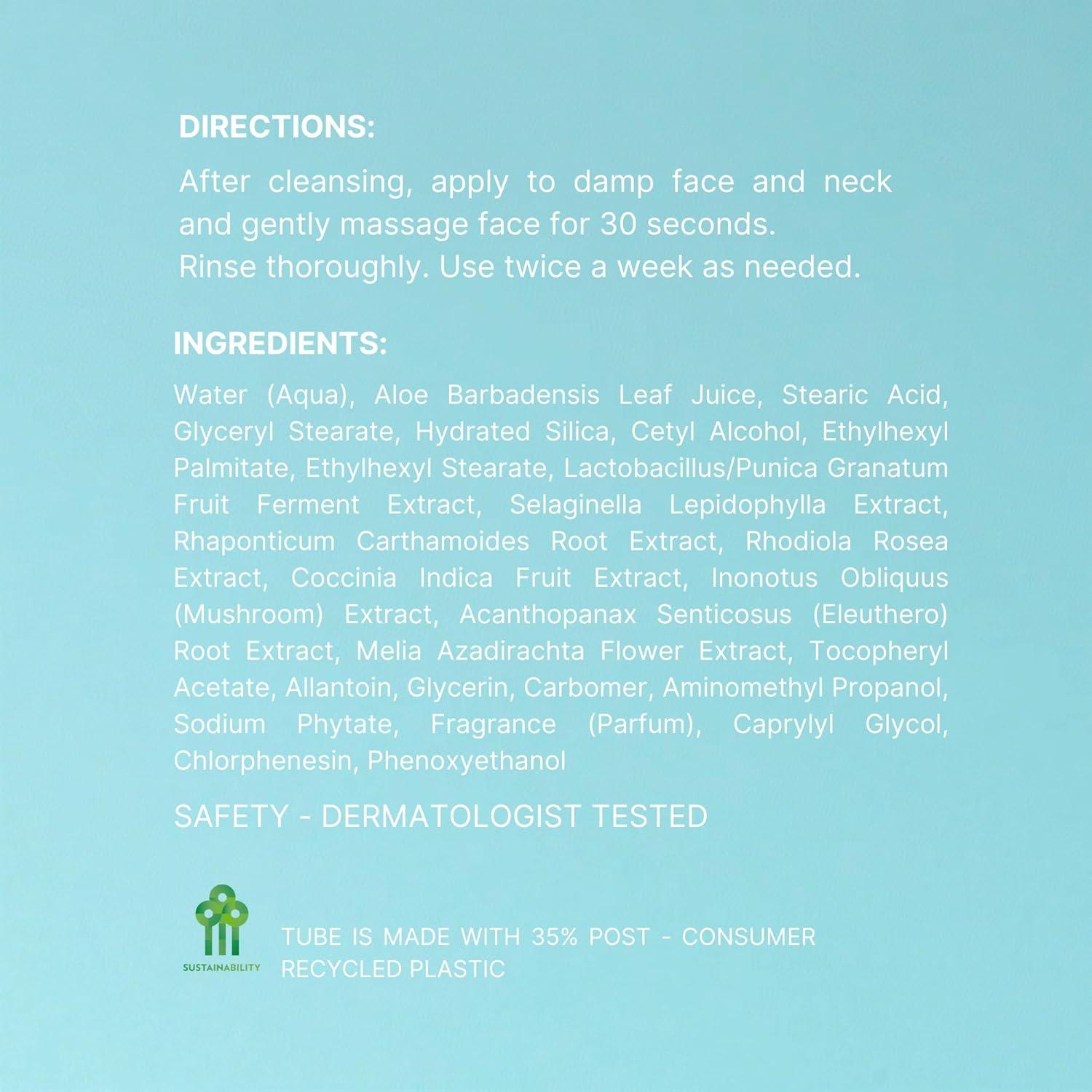 imageNuskin Brighter Day Exfoliant Scrub  Unveil Radiant Skin with Pomegranate Enzymes ampamp Natural Minerals for a Luminous Healthy Glow  Transform Your Skincare Routine