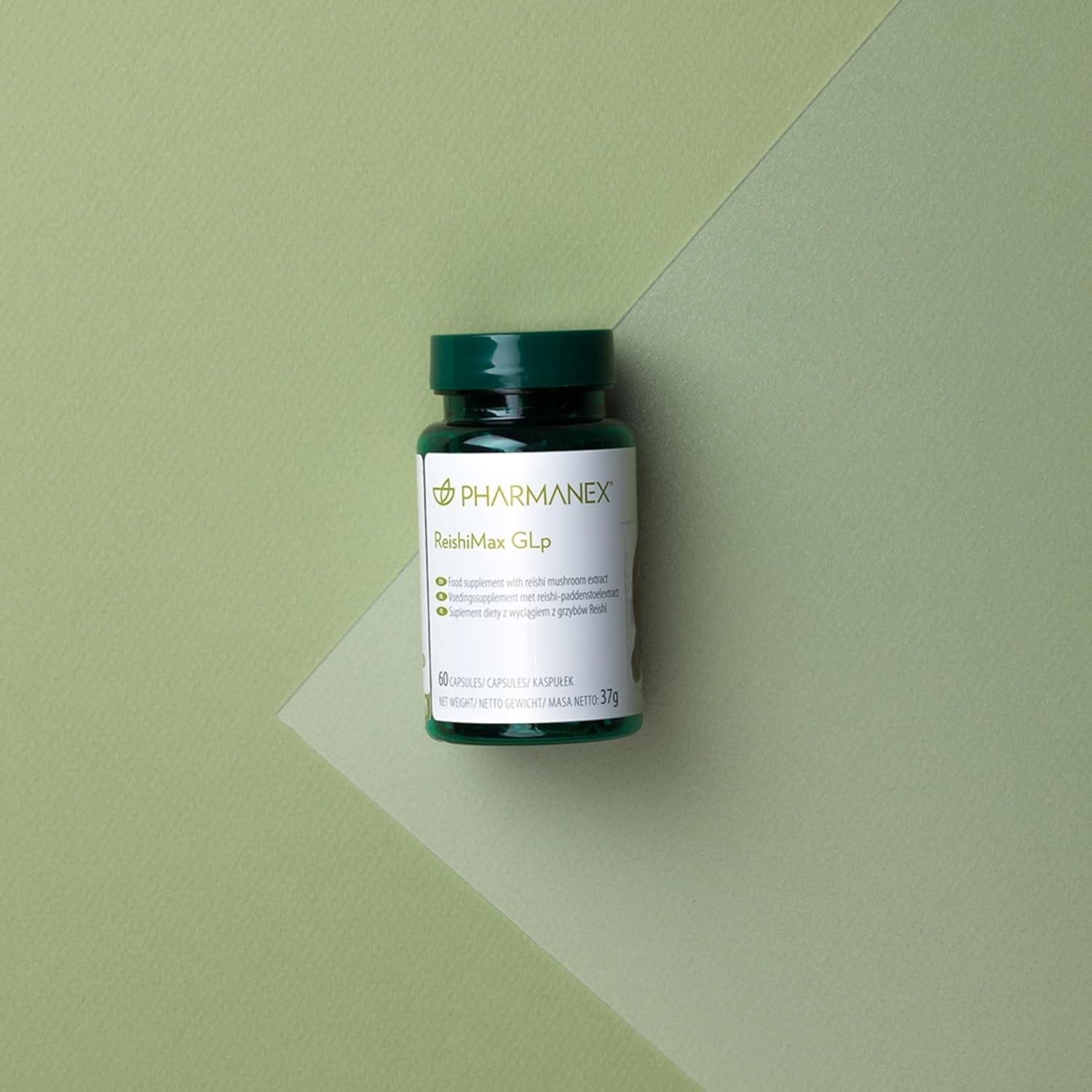 imageReishiMax Immune Support Supplement Red Reishi Mushroom Extract 60 Capsules Boosts Immune Health Supports Energy Vitality and Overall Wellness