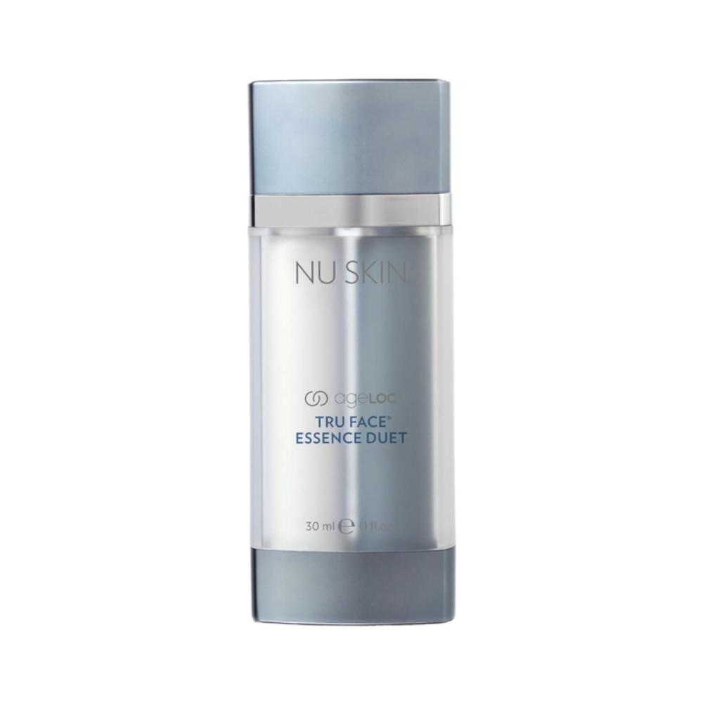 imageNU SKIN NuSkin ageLOC Tru Face Essence Duet  Neck Firming Cream ampamp Decollete Lifting Formula  Dual Chamber  Skin Care That Promotes Skin Firming Contour ampamp Hydration  Neck ampamp Chest Firming Cream