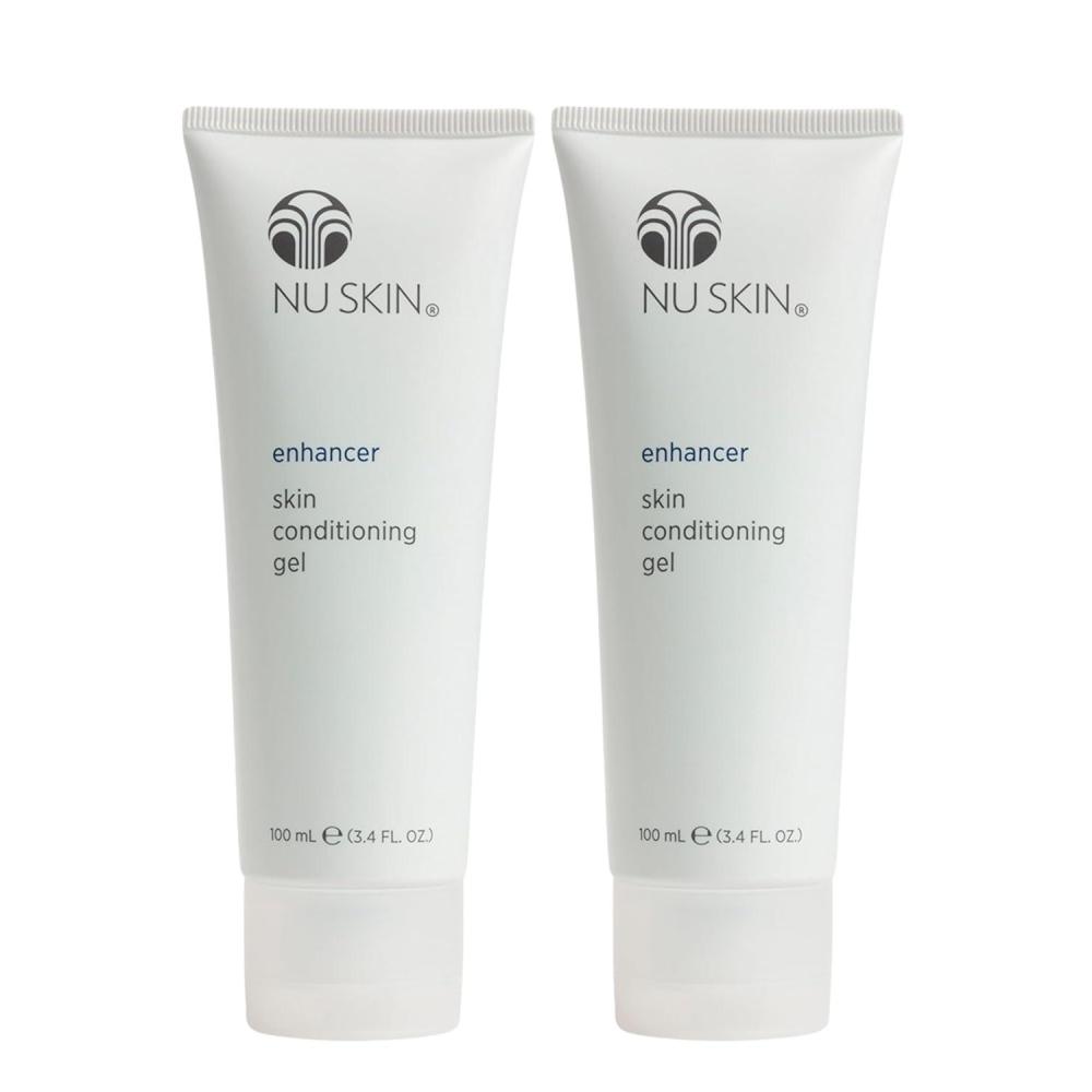 imageNu Skin Enhancer Skin Conditioning Gel  Aloe VeraInfused Soothing Formula for Ultimate Skin Comfort Hydration and Versatility in Skincare Routines  Lightweight Moisturizer  34 Fl Oz  1 Pack34 Fl Oz Pack of 2