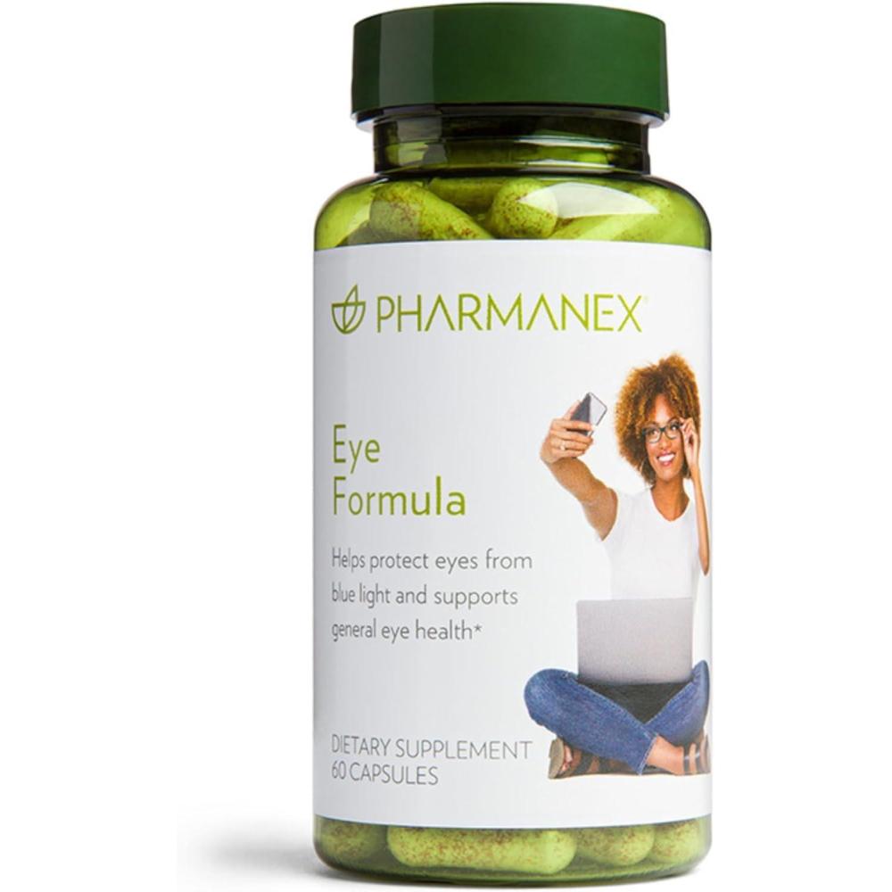 imageNu Skin Eye Formula Eye Support Dietary Supplement  Eye Health Formula Blue Light Defense Macula Protection  Complementary Nutrients for Clear Vision  Daily Eye Care 60 Capsules