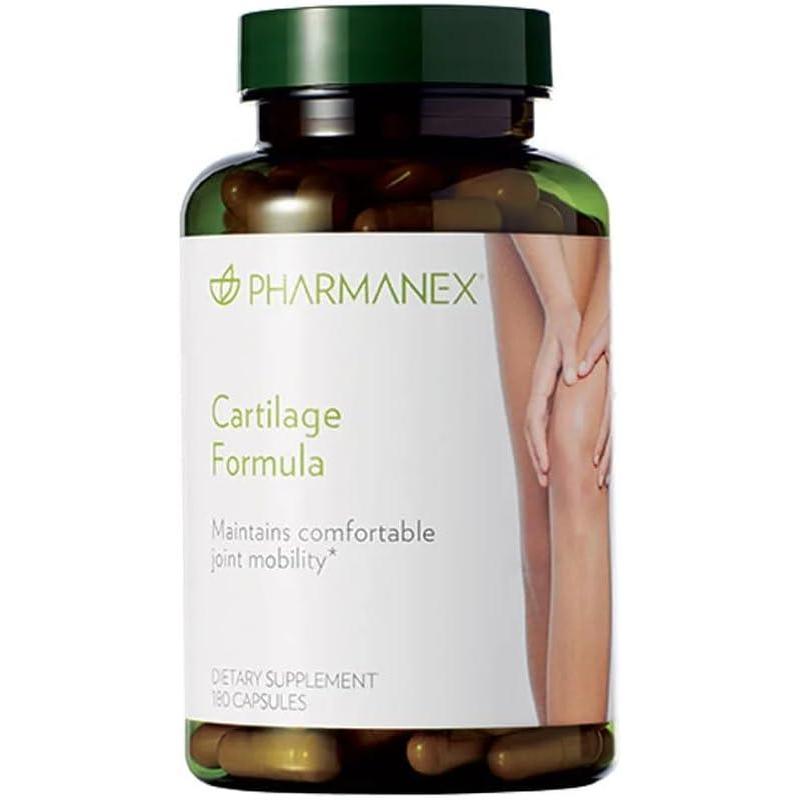 imageNu Skin Pharmanex Cartilage Formula  Vegetarian Glucosamine Supplement for Joint Health  Supports Joint Mobility and Function with Vitamin C ampamp E Turmeric and Curcumin  180 Capsules