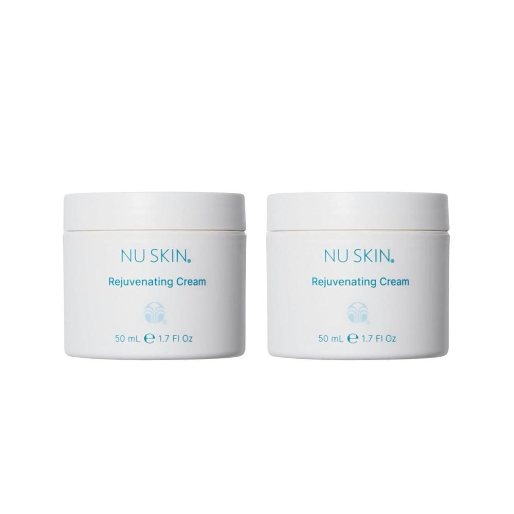 imageNu Skin Rejuvenating Cream  Expertly Formulated Moisturizer for Dry Skin Infused with Hyaluronic Acid Nourishing Vitamins and Unique MoistureBinding Technology  17 Fl Oz  1 Pack17 Fl Oz Pack of 2