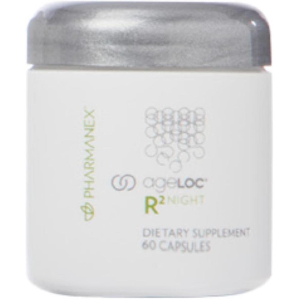 imageNu Skin ageLOC R2 Night Blend  Renewal ampamp Energy Supplement  Cellular Detox ampamp Mental Clarity  Dietary Broccoli Seed Extract  Resets Young Gene Clusters  60 Capsules