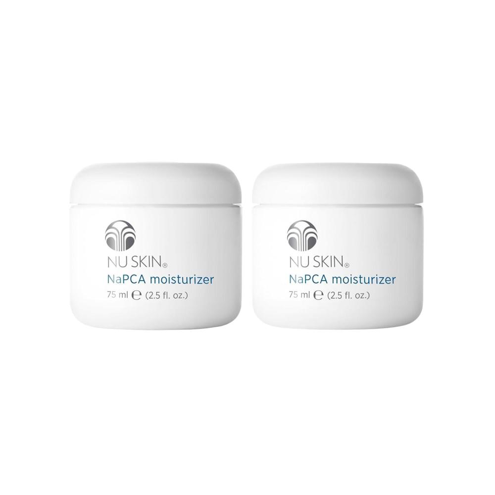 imageNuSkin NaPCA Moisturizer  Hydrating ampamp Soothing Moisturizer with Vitamin E ampamp Aloe Vera  NonGreasy Formula for All Skin Types  Locks in Moisture for AllDay Hydration  25 fl oz  1 Pack25 Fl Oz Pack of 2