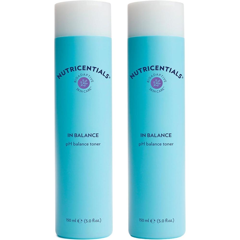 imageNuSkin Nutricentials in Balance pH Balance Toner  Toner with Bioadaptive Botanicals  Reduces Pores ampamp Restores pH  Perfect After Removing Makeup to Help Your Skincare Routine  150ml  1 Pack507 Fl Oz Pack of 2