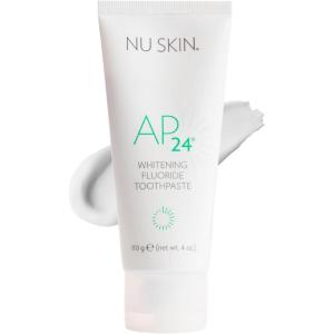 imageNu Skin AP 24 Whitening Fluoride Toothpaste  AP 24 Blend  Vanilla Mint Flavor  Brightens Teeth  Removes Surface Stains  Prevents Dental Cavities ampamp Plaque  EnamelSafe  4 oz  1 PackFluoride