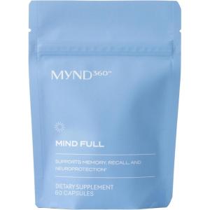 imageNu Skin MYND360 Mind Full  60 Softgels  Supports Memory with Vitamin E Astaxanthin and Grape Extract  Powerful Antioxidants ampamp Brain Support Supplement for Memory Recall