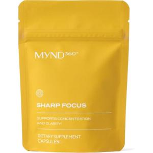imageNu Skin MYND360 Sharp Focus  60 Capsules  Vitamin B12 ampamp Vitamin B6 for Memory Focus and Clarity  Caffeine Infused Brain Health Supplement  Safe Daily Vitamin B Support for Boosted Concentration