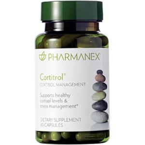 imageNu Skin Pharmanex Cortitrol  Cortisol Management Supplement  Natural Ingredients Supplement Healthy Cortisol Balance Capsule  Mental and Physical WellBeing  Dietary Supplement 60 Capsules