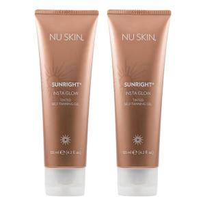 imageNu Skin Sunright Insta Glow Self Tanner Gel  42 oz  Summer Tan  Face ampamp Body Bronzer  Beauty ampamp Skin Care  Vitamin E ampamp Avocado Oil ampamp Amino Acids42 Ounce Pack of 2